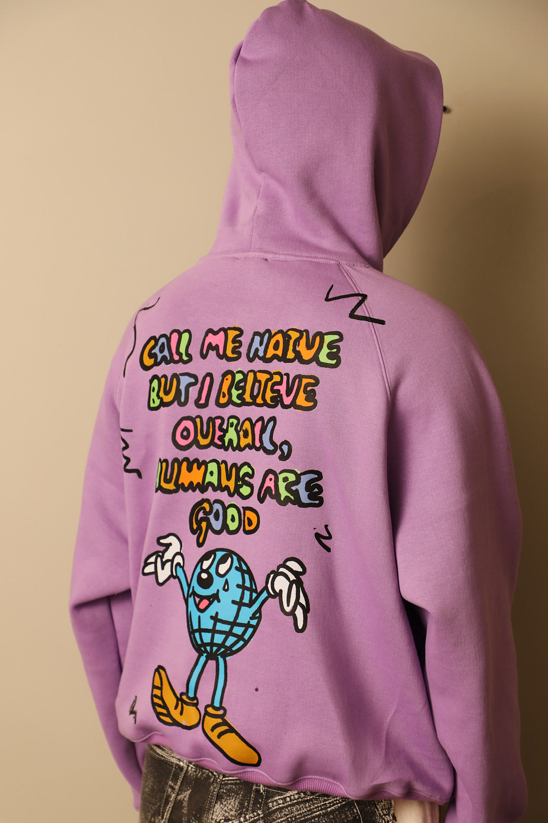 'Call me naive' Hoodie