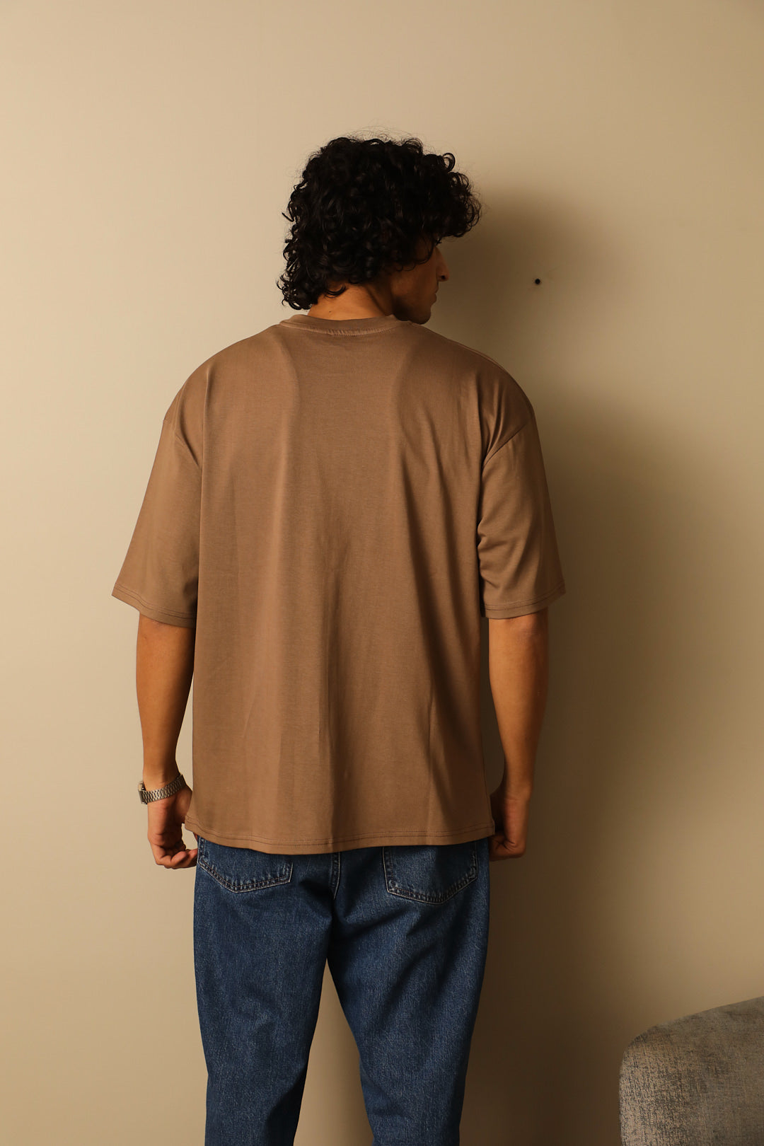 Blank Shitake Brown T-Shirt